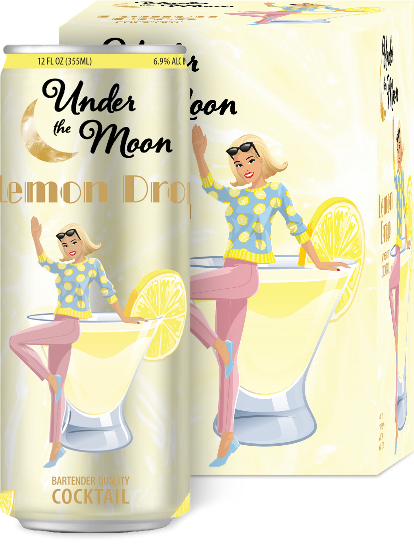 Lemon Drop Cocktail - Ready to Drink